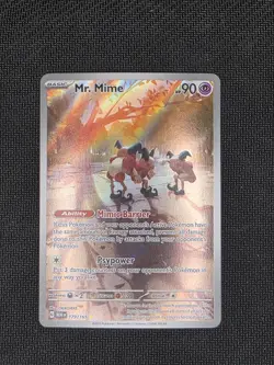 Mr. Mime 179/165 Scarlet & Violet 151 Set Pokemon Card (NM) 179/165 - Image 1