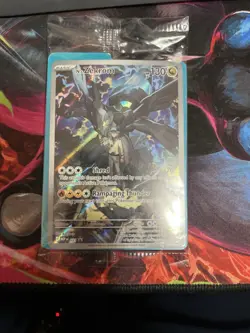 Pokemon TCG Zekrom Promo Card Sealed Pack Mega Evolution Heroes - Image 1