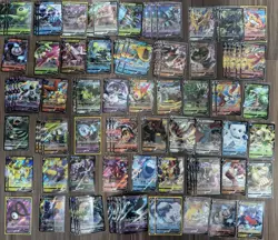 100 Lot Pokemon TCG Chinese Card RR Celebi Necrozma Blaziken Cinderace AY15 - Image 1