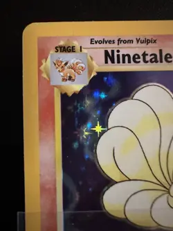 NINETAILS HOLO Pokemon Card - 1999 Base Set - #12/102 Keep In Album - Image 3