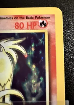 NINETAILS HOLO Pokemon Card - 1999 Base Set - #12/102 Keep In Album - Image 4