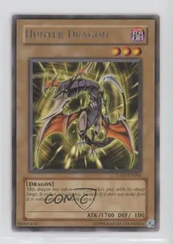 Hunter Dragon (R) Unlimited YuGiOh Tactical Evolution #TAEV-EN0004 2007 - Image 1