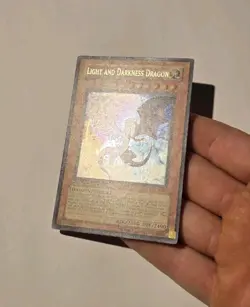 Light and Darkness Dragon LDPP-EN001 Ultra Rare Yugioh LP - Image 3