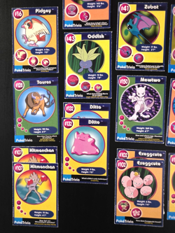 Pokemon Poketrivia 40 Card Lot Burger King 1999 Vintage Movie Pikachu Mewtwo - Image 3