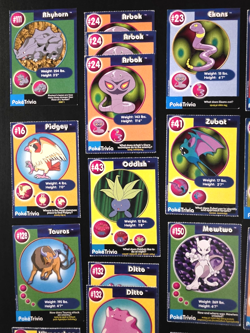Pokemon Poketrivia 40 Card Lot Burger King 1999 Vintage Movie Pikachu Mewtwo - Image 4