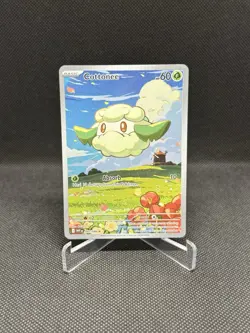 Pokemon TCG Cottonee Holo Card White Flare Illustration Rare 090/086 NM - Image 1