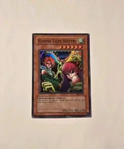 Yugioh Harpie Lady Sisters MRD-009 Super Rare LP - Image 1