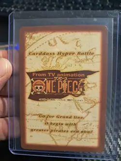 BANDAI One Piece Hyper Battle C429 ZORO HOLO FOIL SCARCE EARLY CARD VINTAGE TCG - Image 2