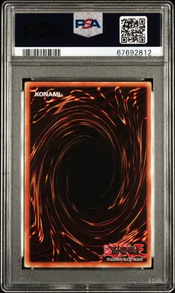 Dark Magician Yugioh 2021 GFTP-EN128 Ghost Rare 1st Edition PSA 9 - Image 3