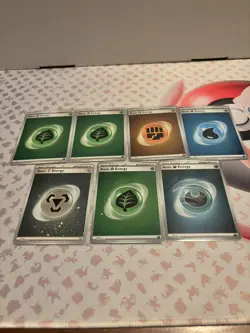POKEMON 151 SVE EN NM SET Holo Basic ENERGY CARDS - Image 3
