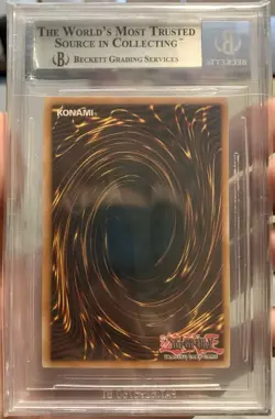 Yugioh Dedication through Light and Darkness IOC-095 1st Edition BGS 9 - POP 1! - Image 2