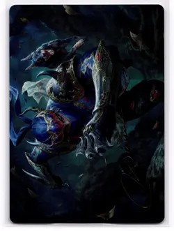 Shadow, Mysterious Assassin Art Card (Gold-Stamped Signature) 26 NM - Image 1