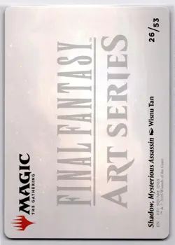 Shadow, Mysterious Assassin Art Card (Gold-Stamped Signature) 26 NM - Image 2