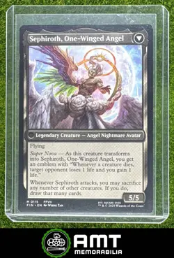 Sephiroth Fabled SOLDIER One-Winged Angel 2025 MTG Final Fantasy Mythic Rare - Image 2
