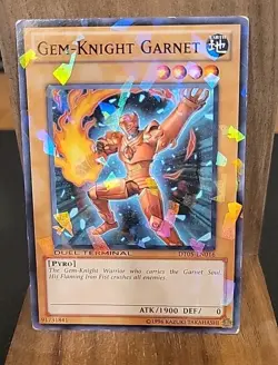 Yugioh Gem-Knight Garnet DT05-EN016 Duel Terminal Common - Image 1
