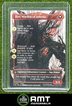 Clive Ifrit's Dominant Mythic Rare 2025 MTG Universes Beyond Final Fantasy - Image 2