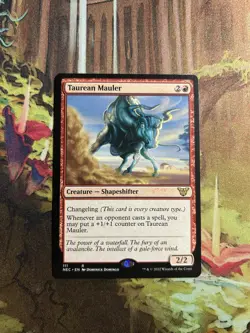 Taurean Mauler ~ Commander: Kamigawa: Neon Dynasty [ NearMint ] - Image 1