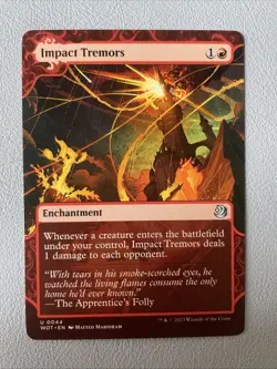 Impact Tremors - Wilds of Eldraine: Enchanting Tales WOT - NM - Image 1