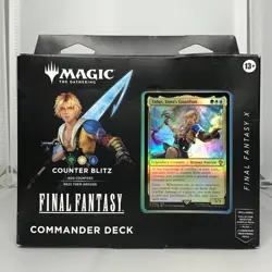 MTG Magic The Gathering Final Fantasy Commander Deck Tidus- Sealed - Image 1