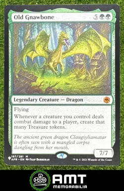 Old Gnawbone 2020 Magic The Gathering List #197/281 Mythic Rare Original Set AFR - Image 1