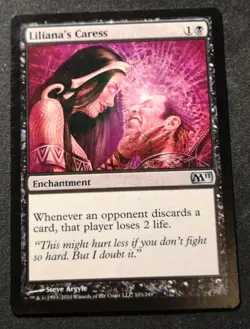 Liliana's Caress - M11 - MTG - EN - NM - 103/249 - Image 1