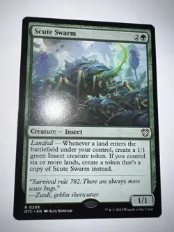 Scute Swarm Commander: Outlaws of Thunder Junction Regular - Image 2
