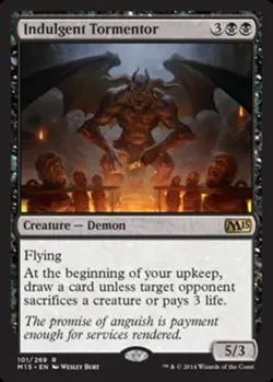 x1 Indulgent Tormentor - Foil R MTG Magic 2015 M/NM, English - Image 1