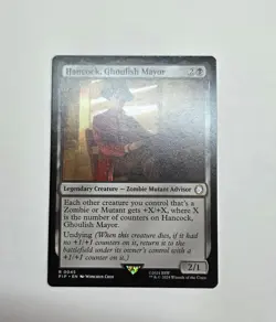 Hancock, Ghoulish Mayor - 45 - NM - Universes Beyond: Fallout - MTG - Image 1