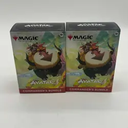 Lot (2) Magic: The Gathering - Avatar The Last Airbender Commander Bundle Sealed - Image 1