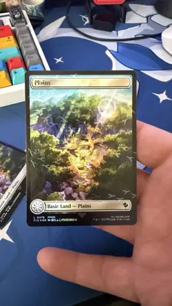 Plains (Chocobo Track Foil) Commander: Final Fantasy Foil - Image 1