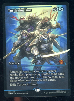 2026 MTG Teenage Mutant Ninja Turtles EN #0284 Turtles In Time Foil - Image 1