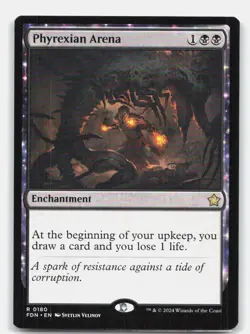 Phyrexian Arena *Regular* FDN 180 NM - Image 1