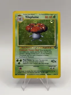 15/64 Vileplume - Jungle Holo Rare Pokemon TCG Unlimited - Image 1
