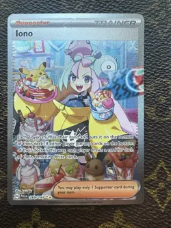 Pokemon TCG Iono 269/193 Paldea Evolved Special Illustration Rare Holo English - Image 1