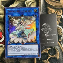 Yugioh Trickstar Divaridis SAST-EN049 Ultra Rare 1st Ed LP - Image 1