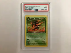 Pokemon Team Rocket 1st Edition DARK GLOOM PSA 9 (7392) Graded Power - Image 1