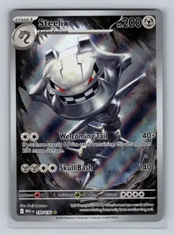 Steelix Illustration Rare Pokemon TCG ME01: Mega Evolution 150/132 NM - Image 1