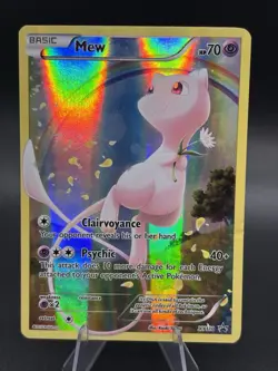 Pokemon Mew Promo Holo XY XY110 English Pokemon TCG Trading Card - Image 1
