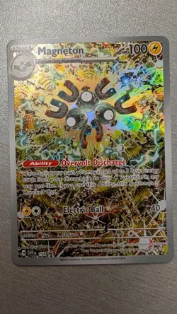 Pokemon Magneton 159 promo Scarlet and Violet NM - Image 1