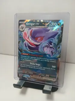 Gengar EX 104/162 Temporal Forces Ultra Rare Pokemon 2024 - Image 2