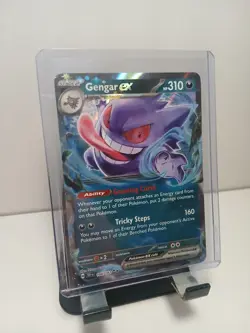 Gengar EX 104/162 Temporal Forces Ultra Rare Pokemon 2024 - Image 3