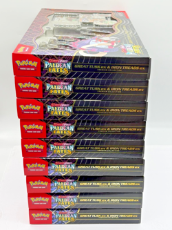 Lot of (9) Pokemon TCG Great Tusk & Iron Treads ex Premium Collection Boxes NEW - Image 2