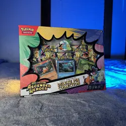 Pokemon TCG Ascended Heroes Deluxe Pin Collection Box Factory Sealed - Image 1