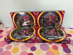 POKEMON TCG Hoopa V Box - 2 Fusion 1 Evolving Skies 1 Vivid Booster Packs x4 LOT - Image 3
