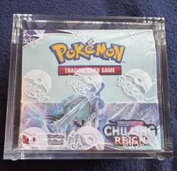 Pokemon Sword & Shield: Chilling Reign Booster Box In Acrylic Case - Image 1