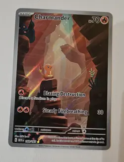 Pokemon TCG Charmander 168/165 & Charmeleon 169/165 Scarlet & Violet 151 IR - Image 4