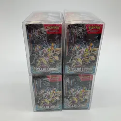 Lot of (4) Pokemon TCG Scarlet & Violet Stellar Crown Booster Boxes SEALED - Image 3