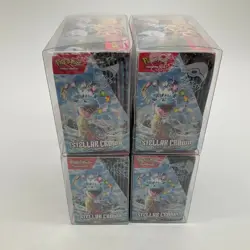 Lot of (4) Pokemon TCG Scarlet & Violet Stellar Crown Booster Boxes SEALED - Image 4