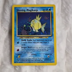 Pokemon Shining Magikarp 66/64 Neo Revelation Secret Rare 2000 Basic 30 HP Holo - Image 1