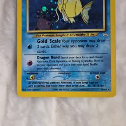 Pokemon Shining Magikarp 66/64 Neo Revelation Secret Rare 2000 Basic 30 HP Holo - Image 3